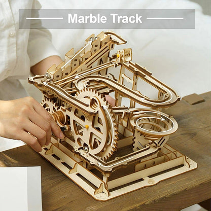 Robotime ROKR 3D DIY Wooden Puzzle Roller Coaster