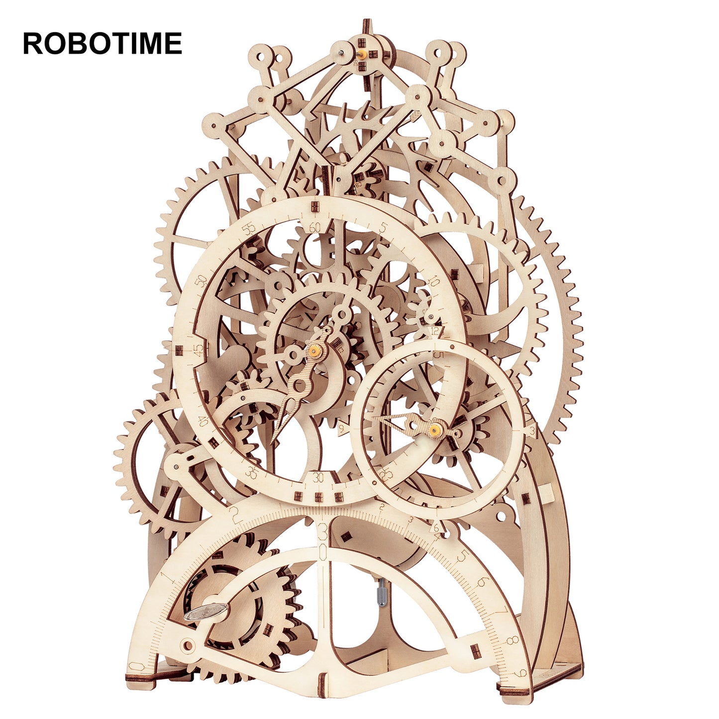 Robotime ROKR 3D DIY Wooden Puzzle Pendulum Clock