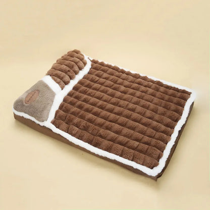 1pc Four Seasons Thick Deep Sleep Pet Bed Cat Kennel Small and Medium Dog Pet Mat