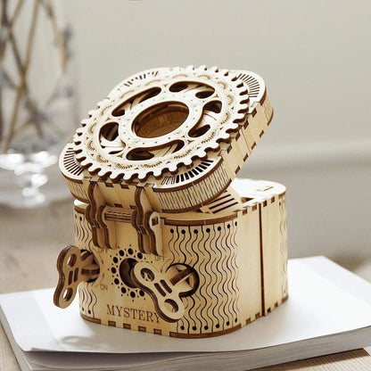 Robotime ROKR 3D DIY Wooden Puzzle Treasure Box Creative