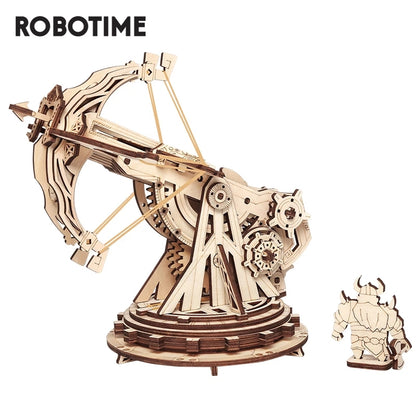 Robotime ROKR 3D DIY Wooden Puzzle Siege Heavy Ballista